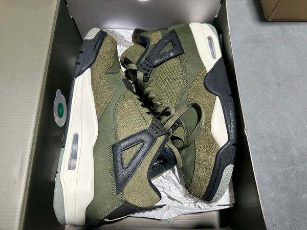 Air Jordan 4 Retro SE Craft - Medium Olive Size 10