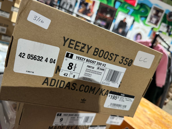 Adidas Yeezy Boost 350 V2 - Sesame Size 8.5