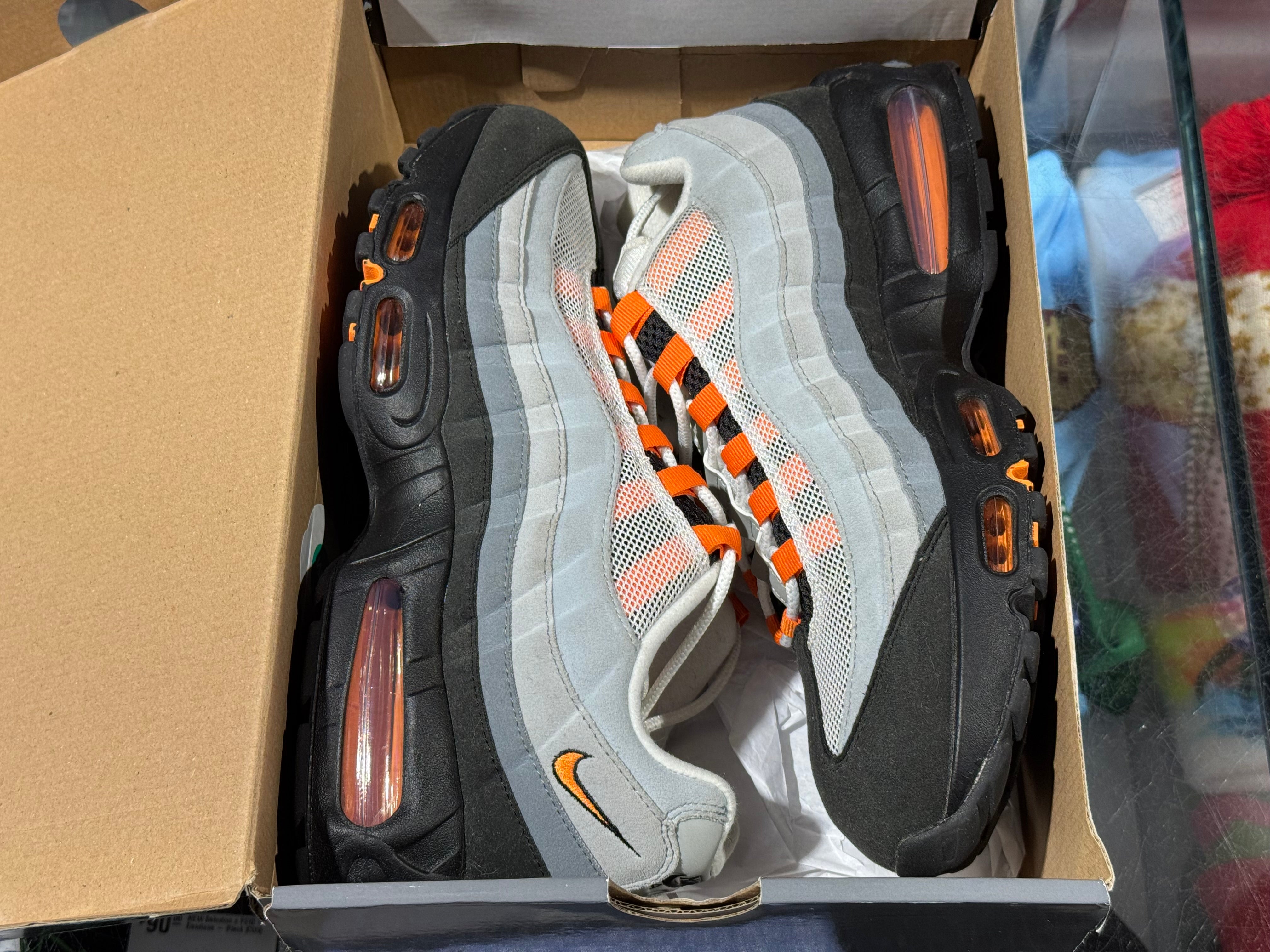 Nike Air Max 95 OG - Big Bubble Bright Mandarin 2025 Size 10.5