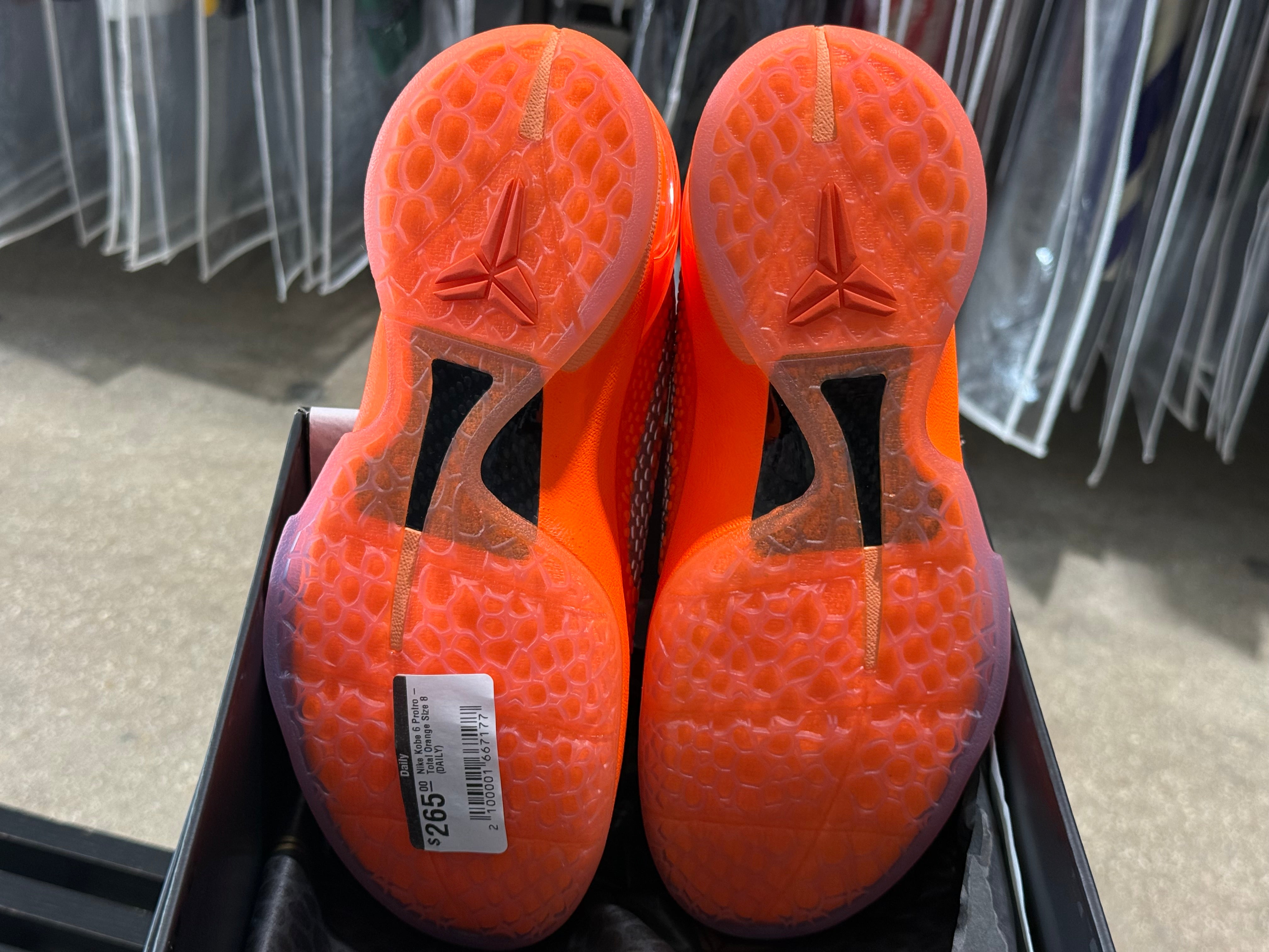 Nike Kobe 6 Protro - Total Orange Size 8