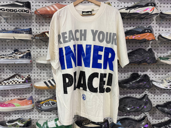 NEW Hellstar Inner Peace Tee - White Size XL
