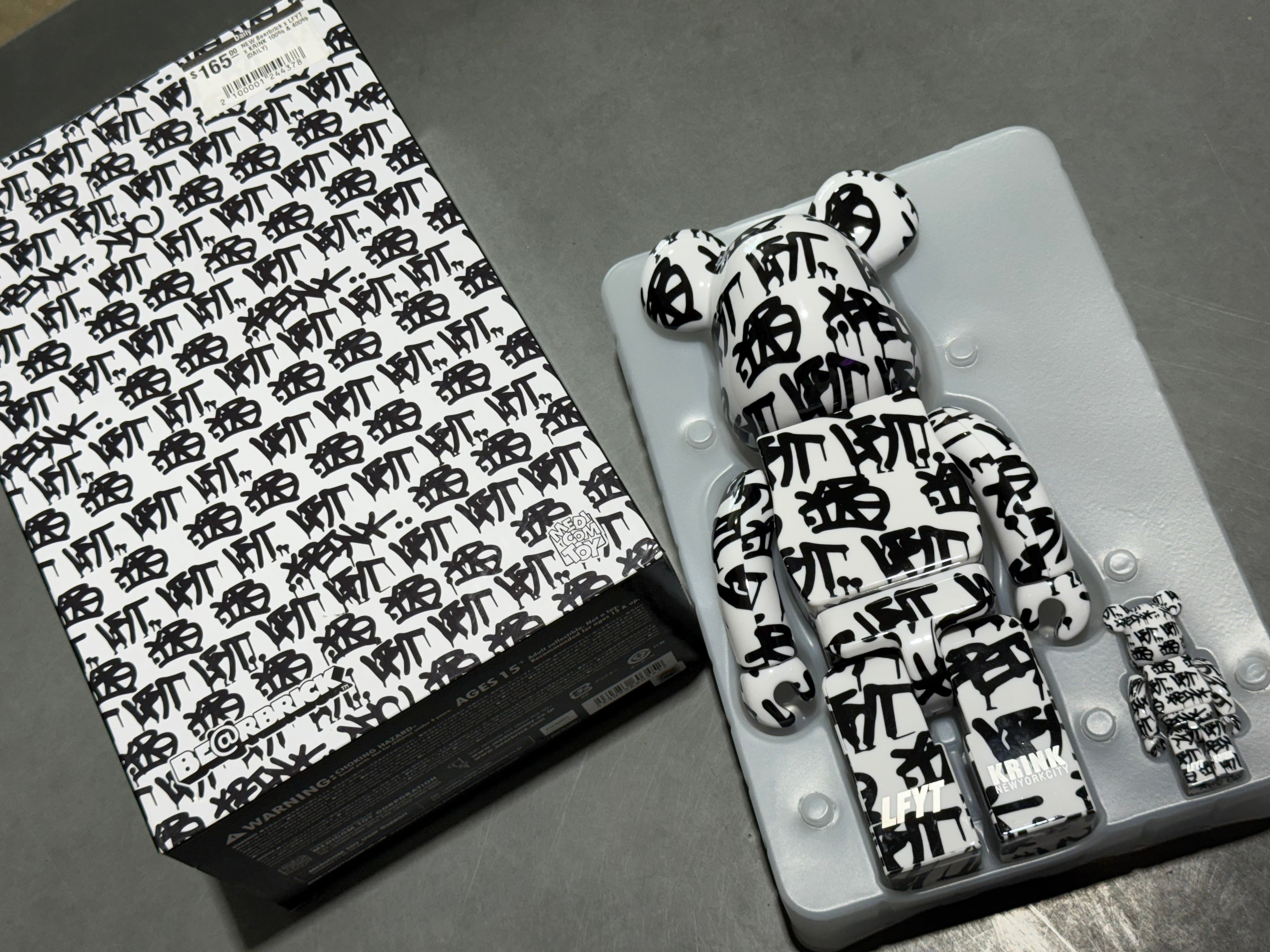 NEW Bearbrick x LFYT x KRINK 100% & 400%