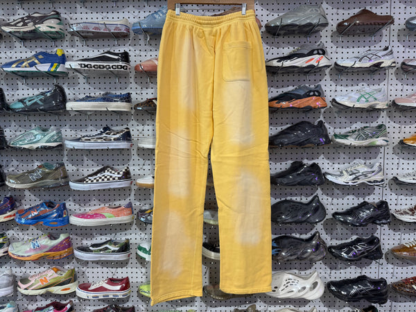 NEW Hellstar Sports Sweatpants - Yellow Size XL