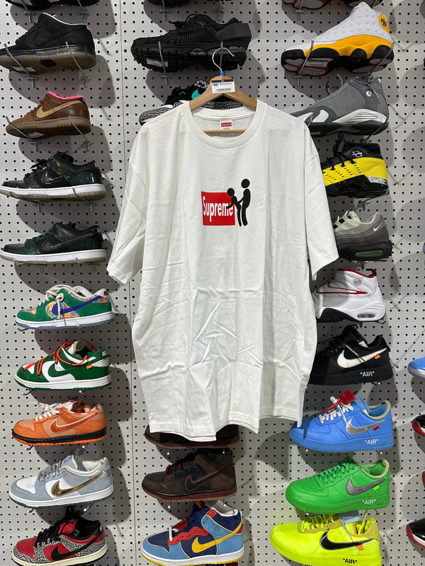 NEW Supreme Stick Tee - White Size XXL
