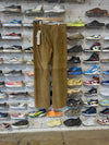 NEW Rick Owens Geth Calfskin Carpenter SS26 Temple Pants - Sumi Brown Size 34
