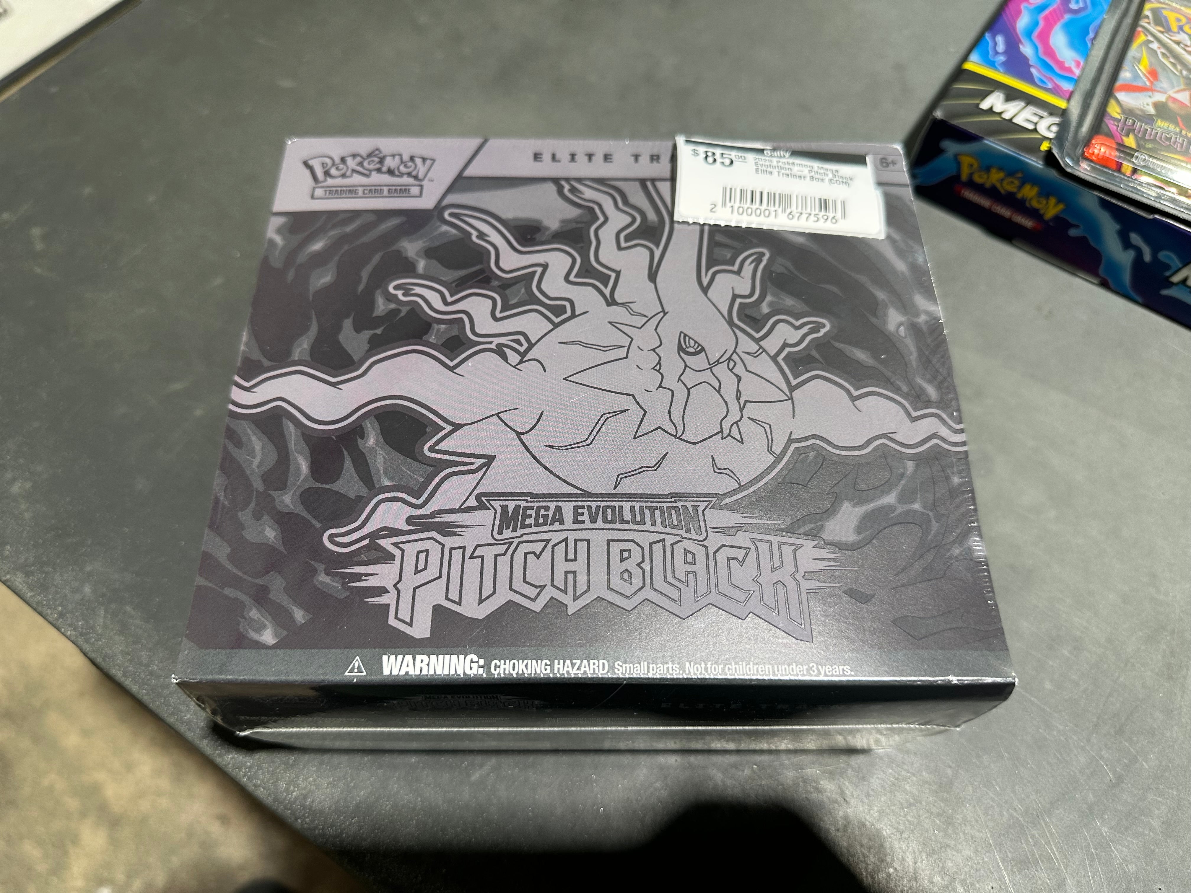 2026 Pokémon Mega Evolution - Pitch Black Elite Trainer Box