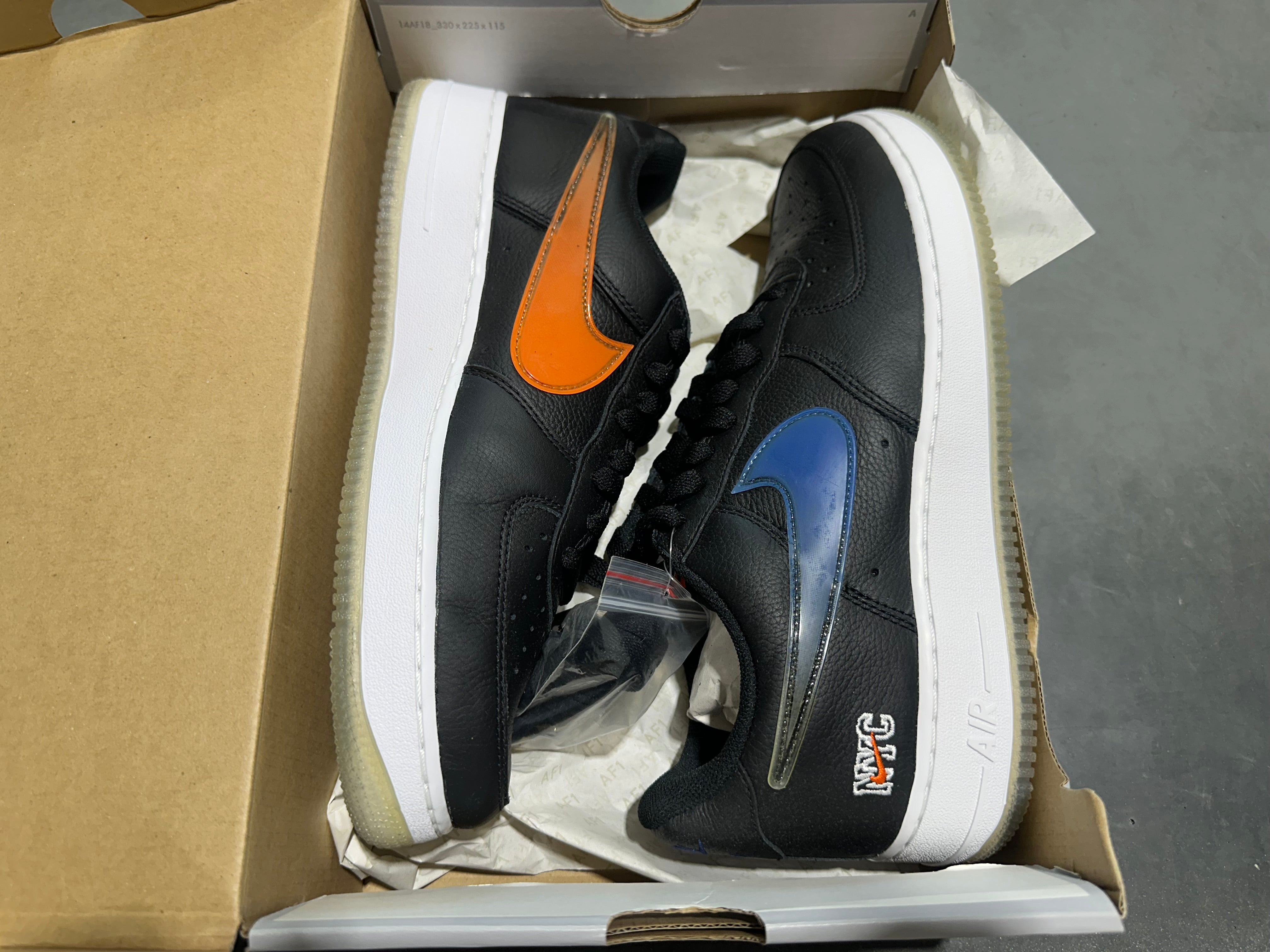 Nike Air Force 1 Low / Kith - Knicks Away Size 10.5