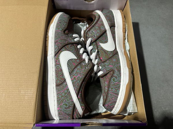 Nike SB Dunk Low Pro - Paisley Brown Size 13