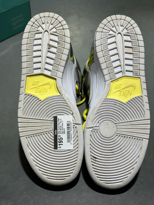 Nike Dunk High PRM DLS SB QS - De La Soul 2015 Size 11