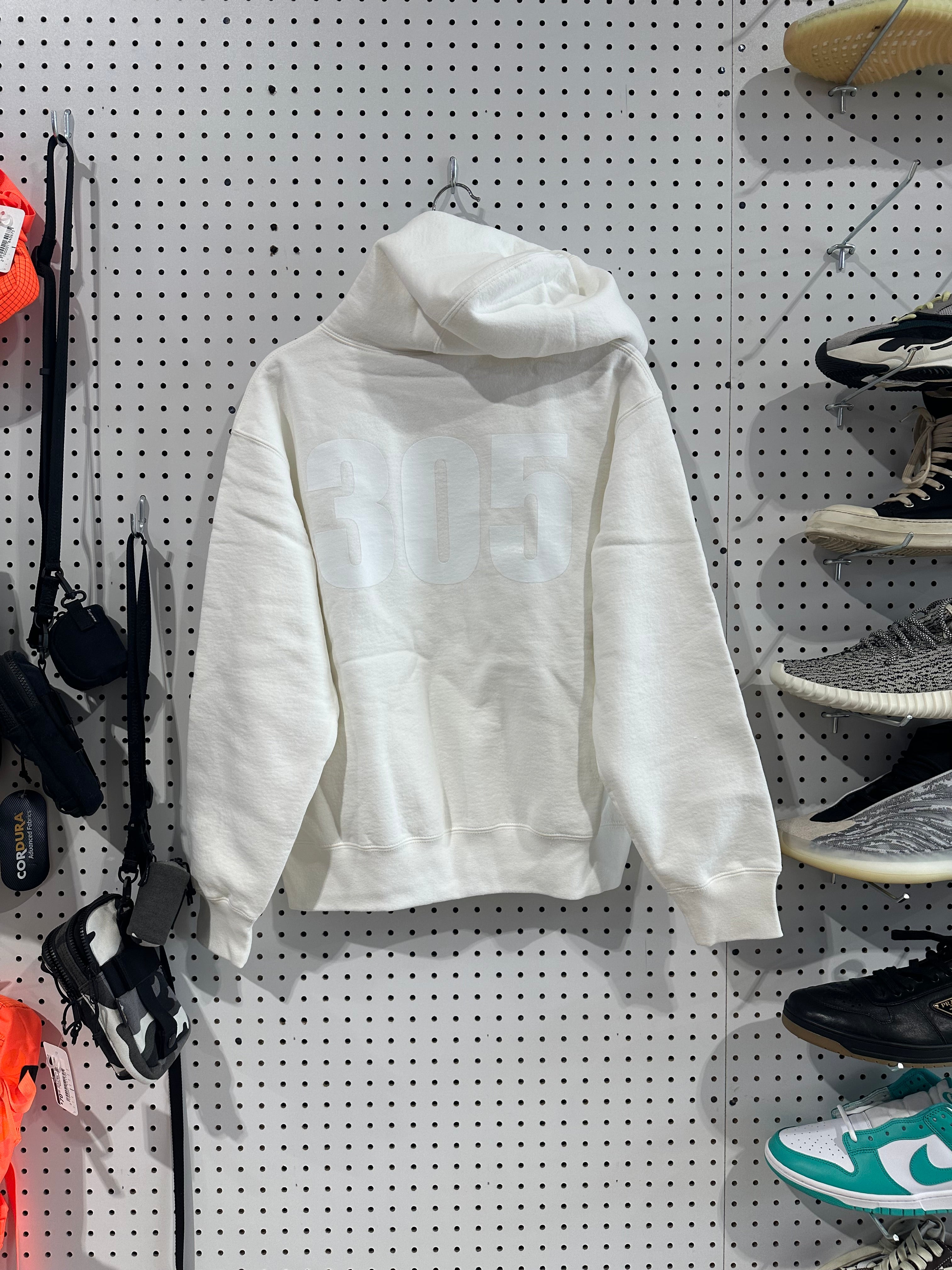 NEW Supreme Miami Box Logo Sweatshirt - White Size Small