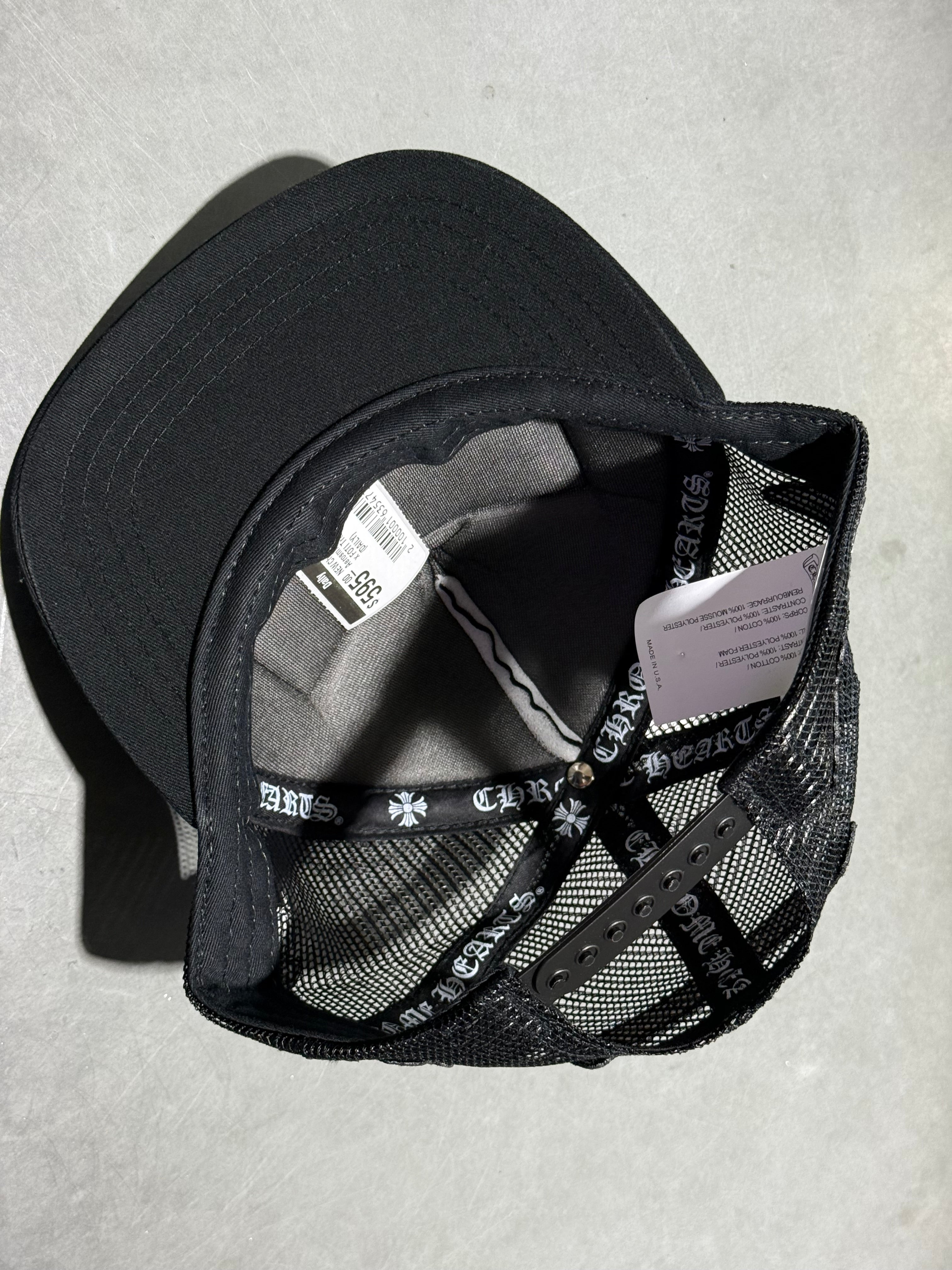 NEW Chrome Hearts x Aerosmith x Yungblud x FOTI Trucker - Black