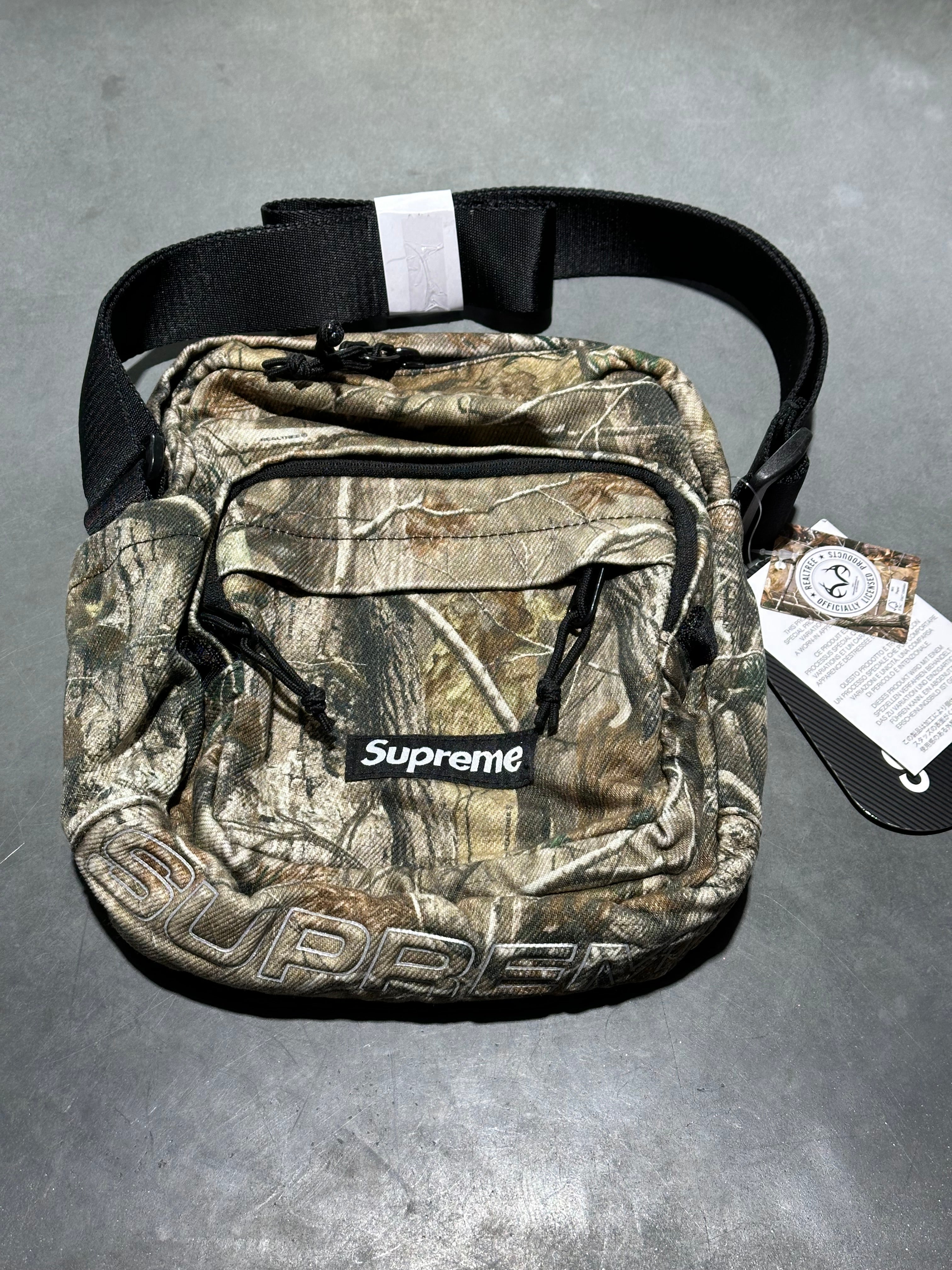 NEW Supreme Denim Shoulder Bag - Camo