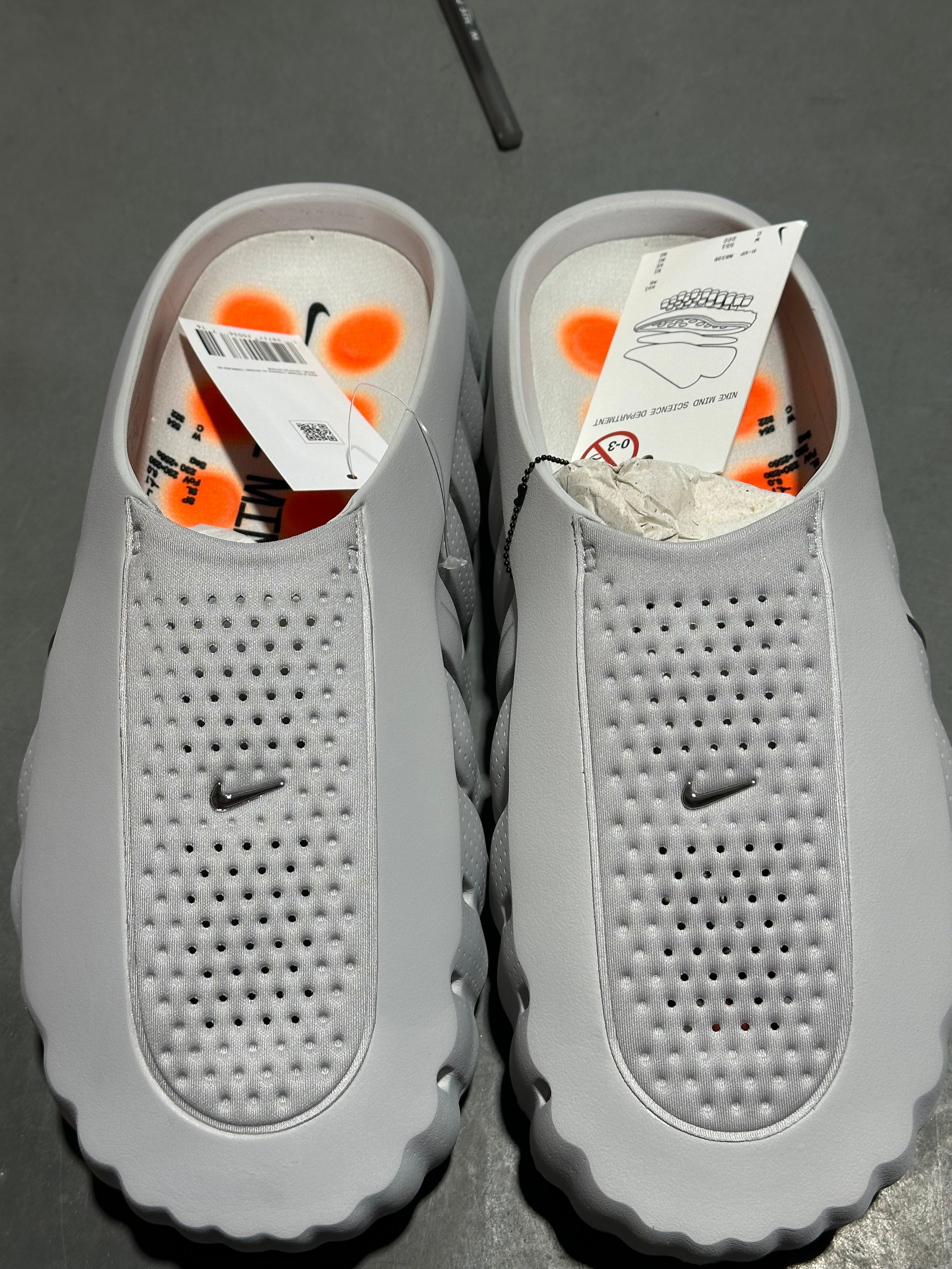 Nike Mind 001 Slide - Lt Smoke Size 13