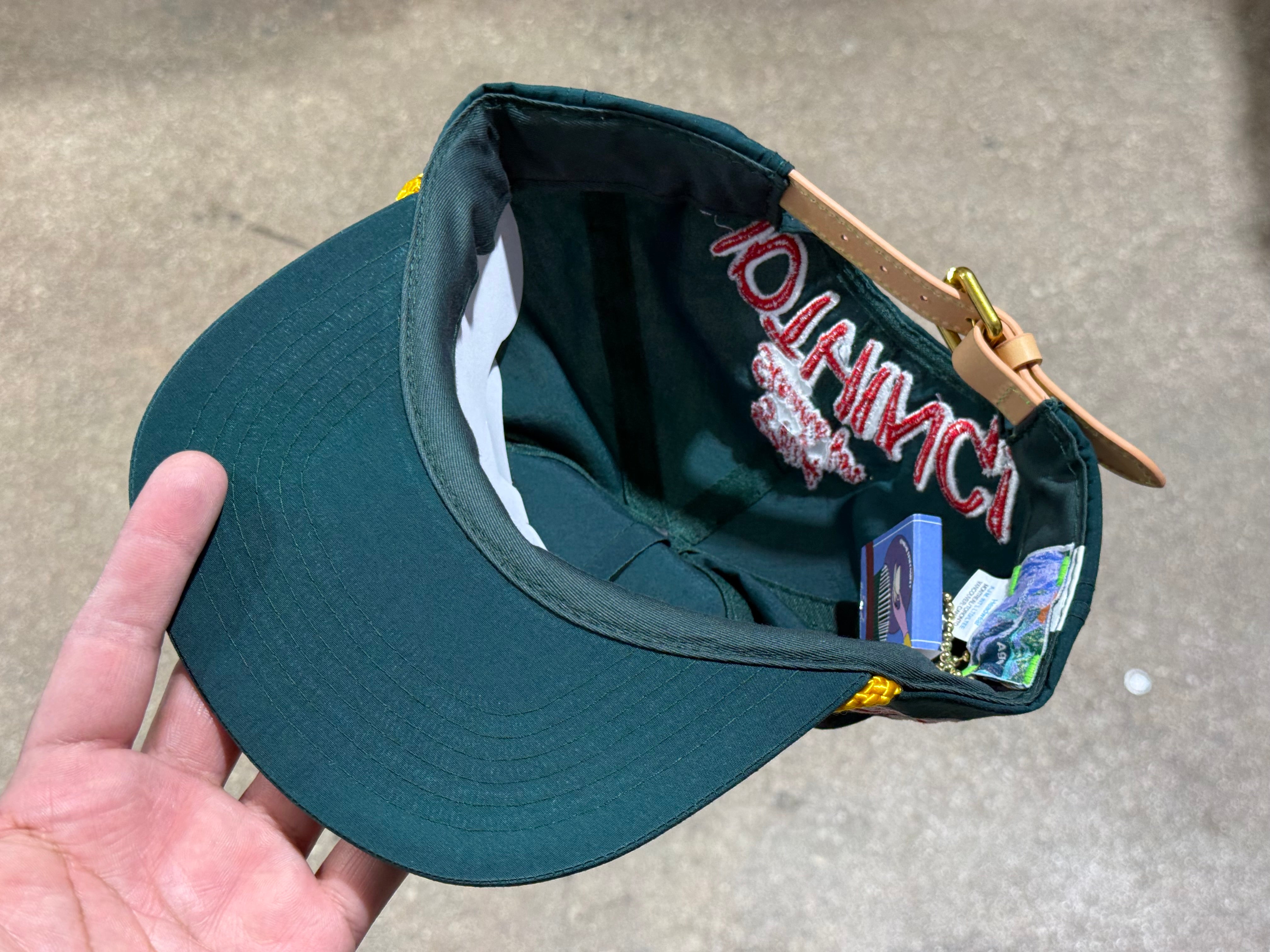 NEW Better With Age Fuck Nylon Hat - Green