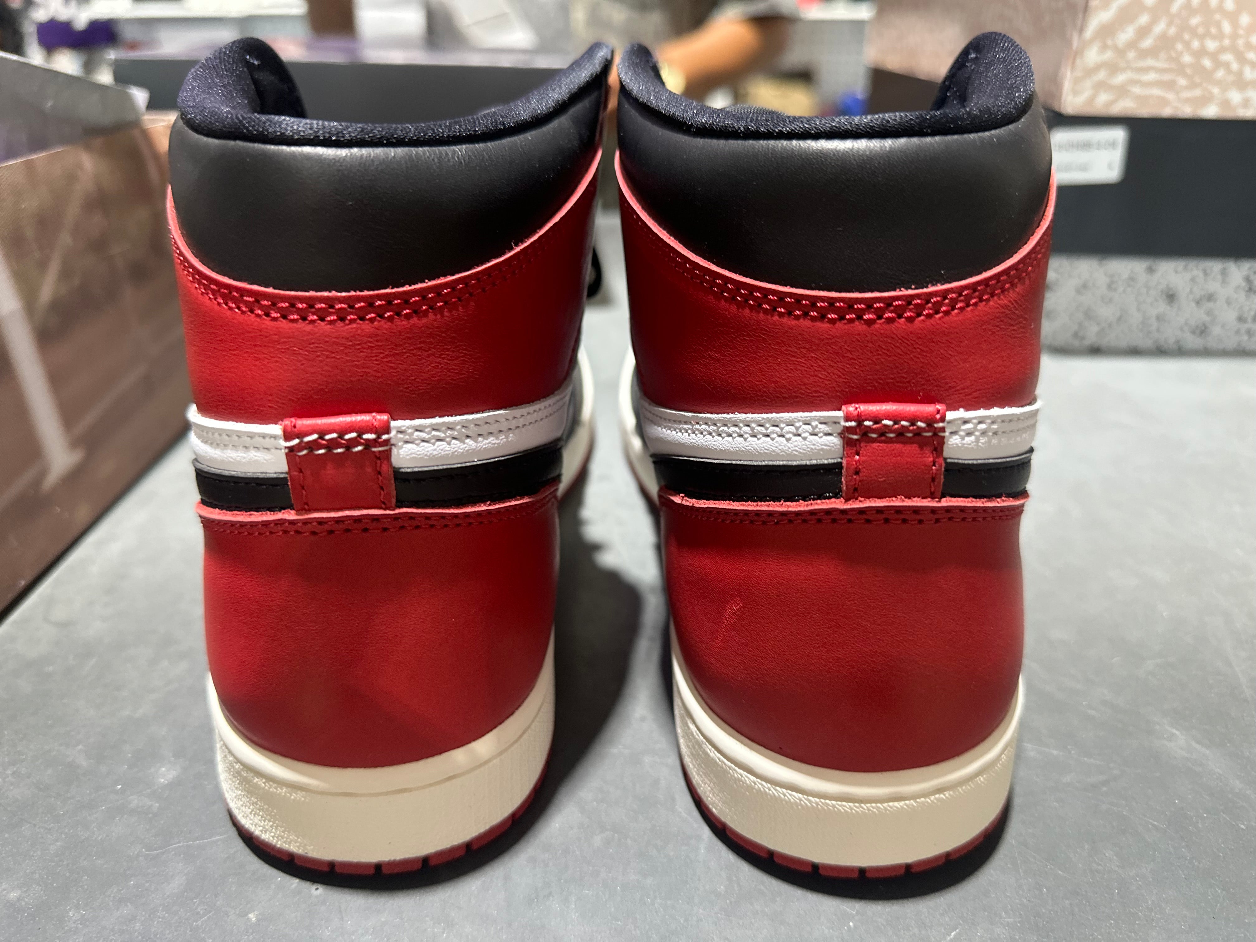 Air Jordan 1 Retro High OG - Black Toe Reimagined Size 11