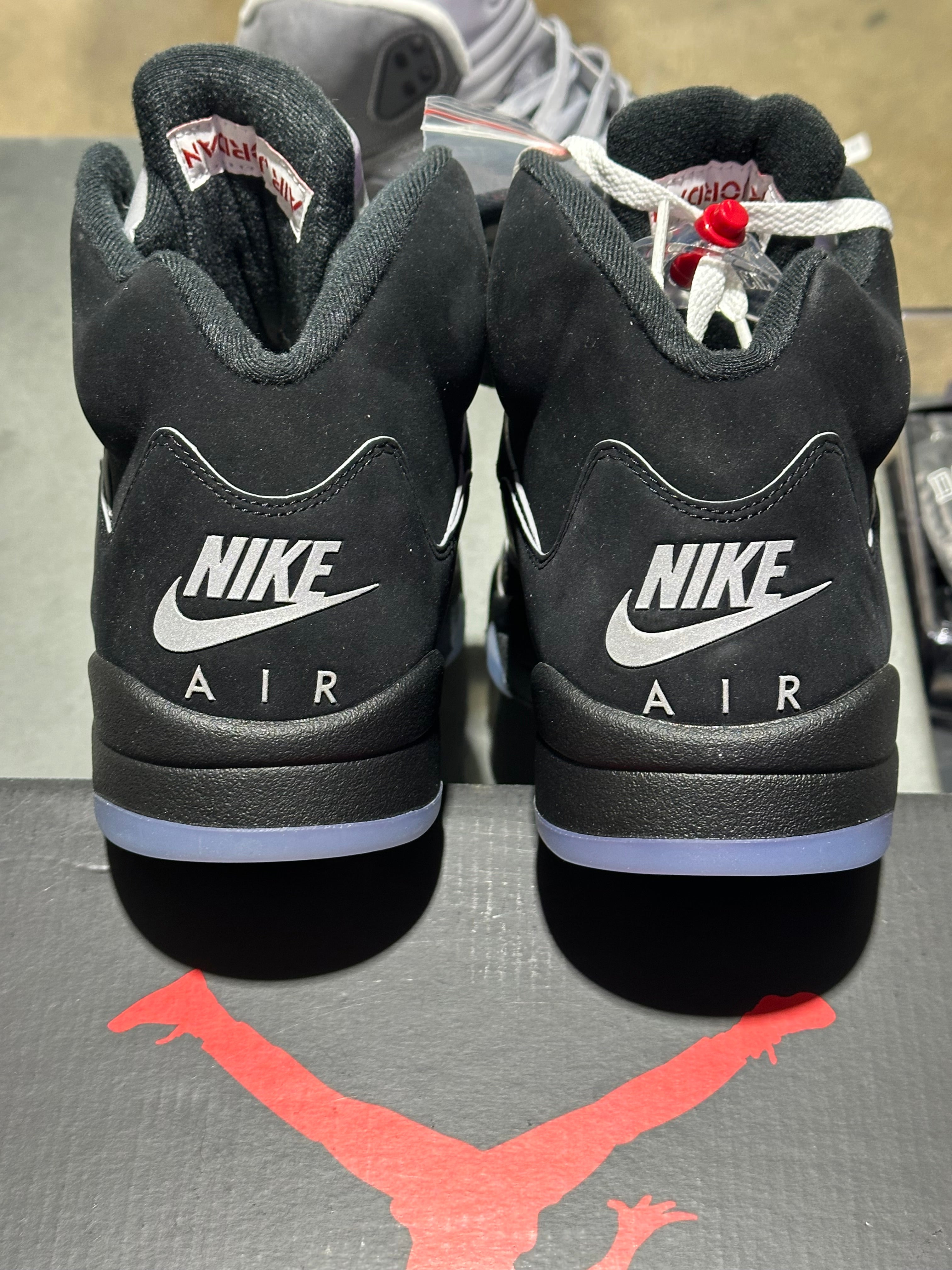 Air Jordan 5 Retro OG - Black Metallic Reimagined Size 13