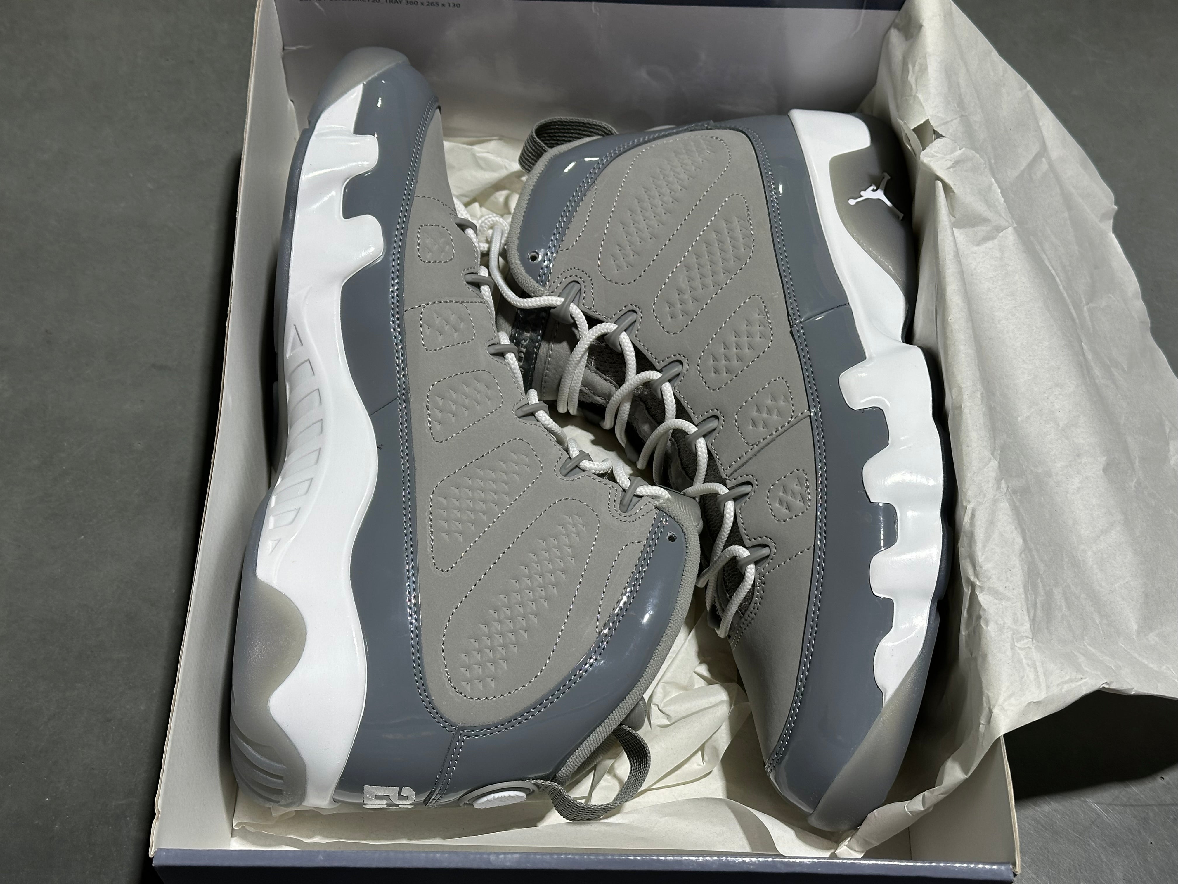 Air Jordan 9 Retro - Cool Grey Size 12