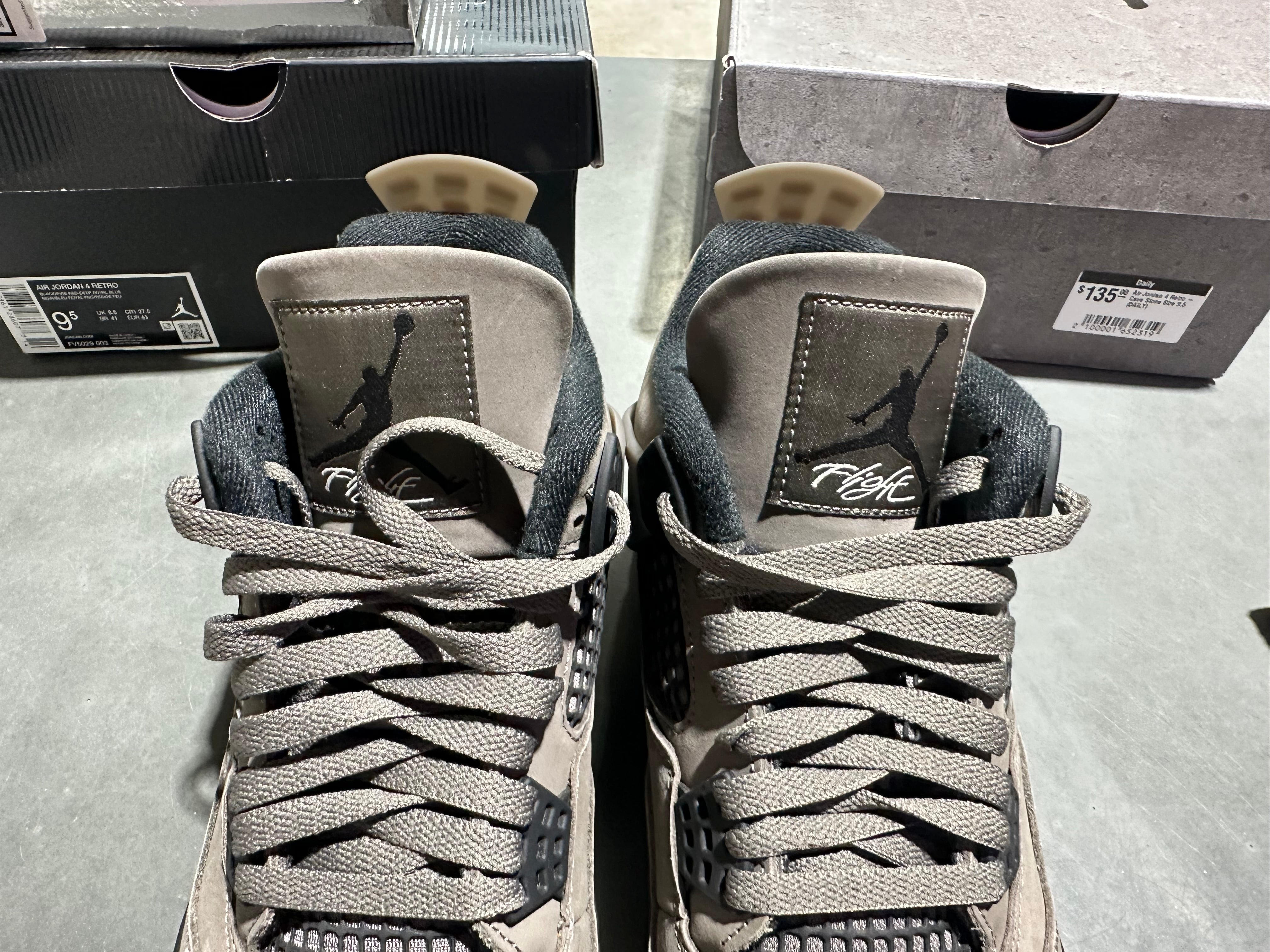 Air Jordan 4 Retro - Cave Stone Size 9.5