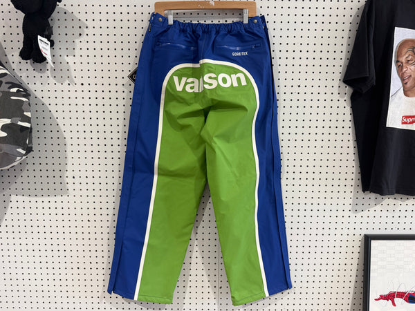 NEW Supreme x Vanson Leathers Gore Tex Pant - Blue Size Large