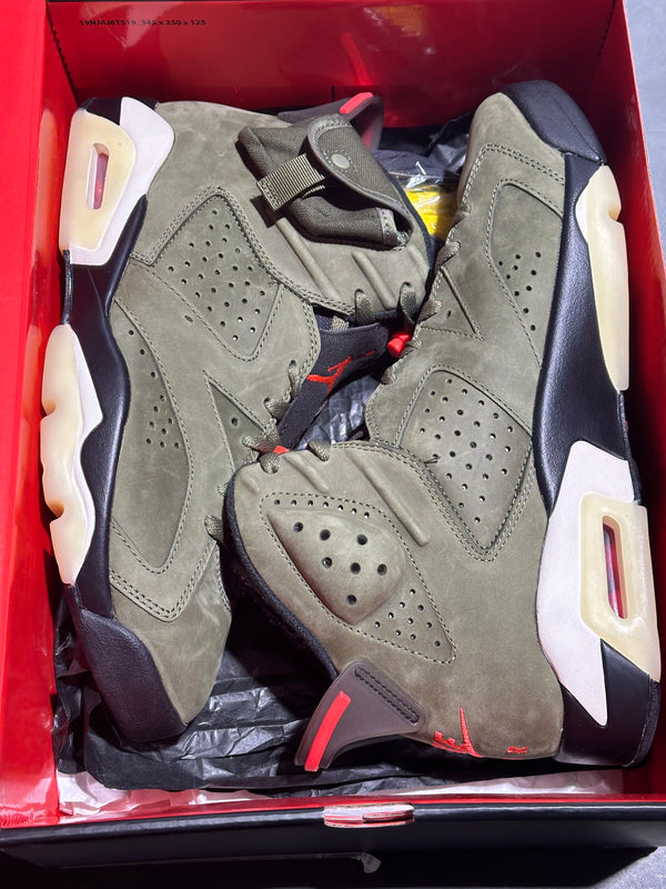 Air Jordan 6 Retro - Travis Scott/Olive Size 10