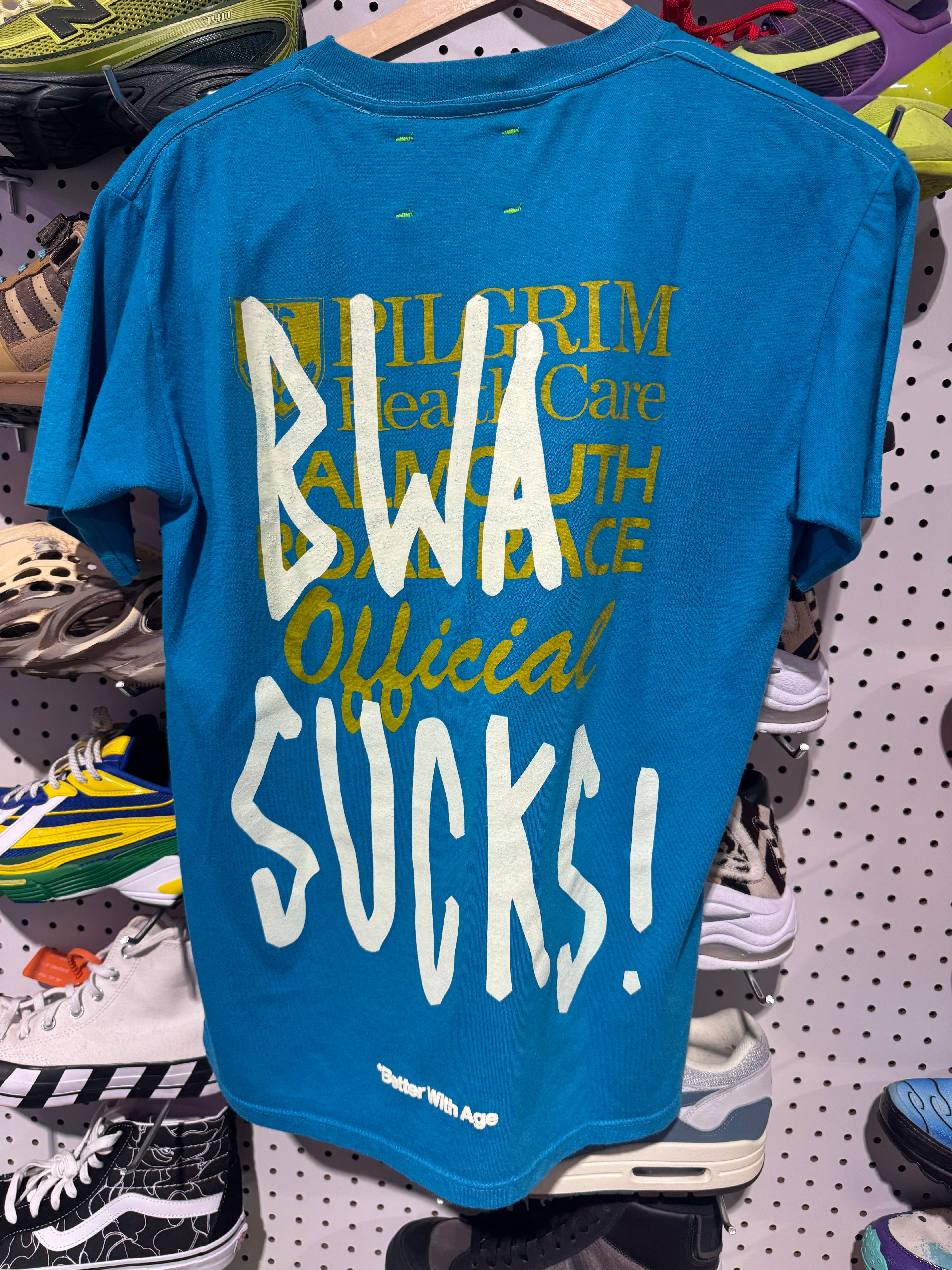 NEW Better With Age Dumb Tee - Blue Size Medium