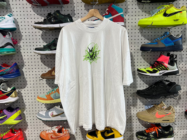 NEW Andrew Ghost Scribble Tee - White Size XXL