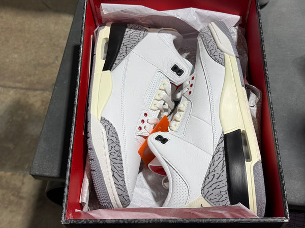 Air Jordan 3 Retro - White Cement Reimagined Size 11