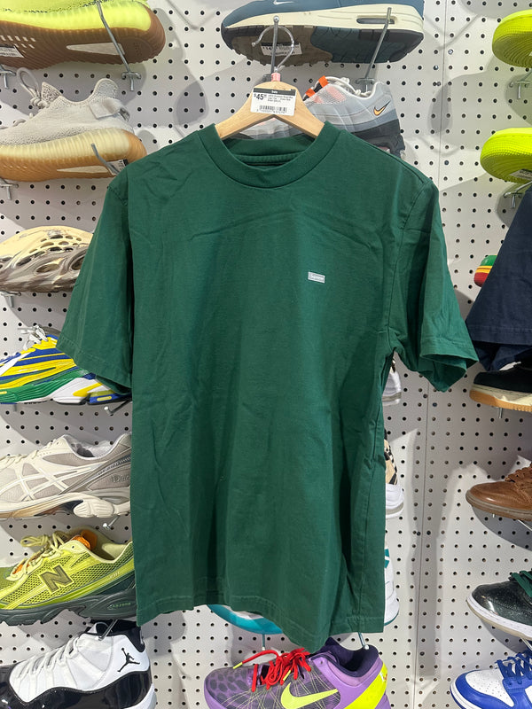 USED Supreme Small Box Logo Tee - Green Size Small