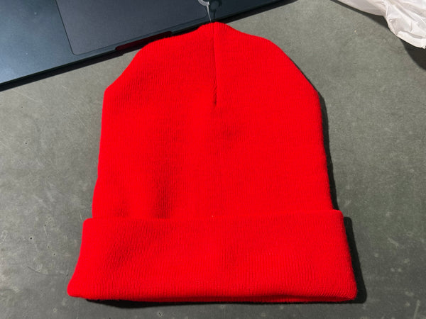 NEW Chrome Hearts Logo Beanie - Red