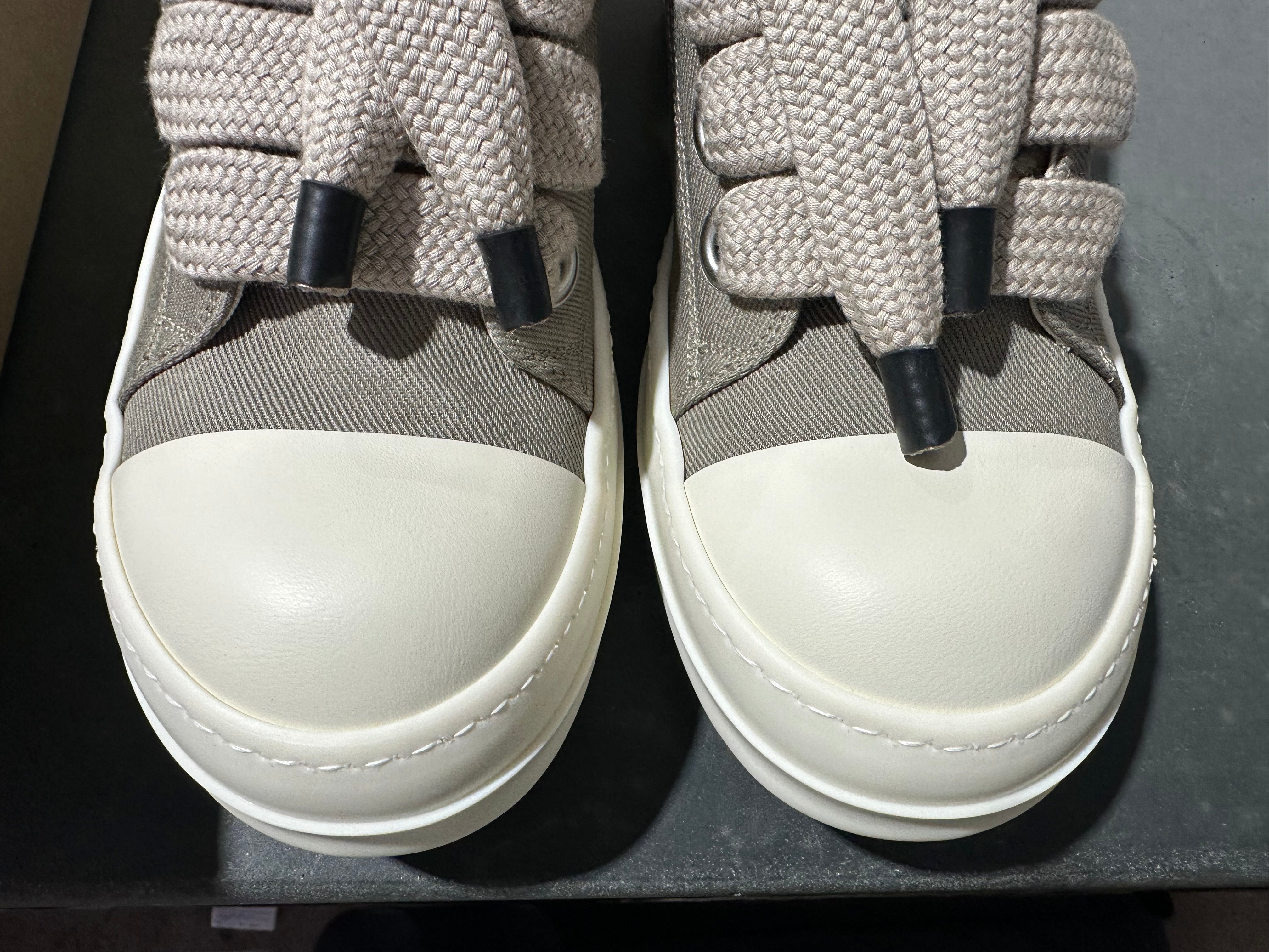 Rick Owens DRKSHDW Jumbo Low - Mineral/Olive Size EU45/ US 12