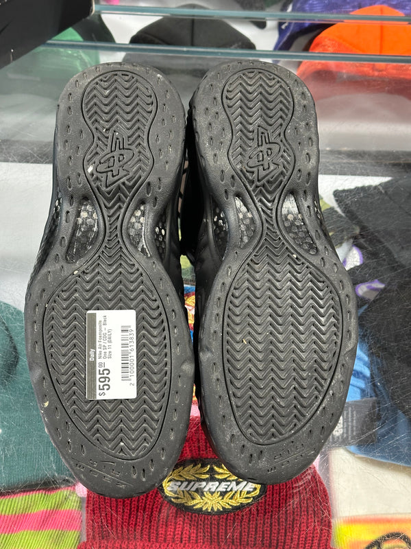 Nike Air Foamposite One SP / CDG - Black Size 11