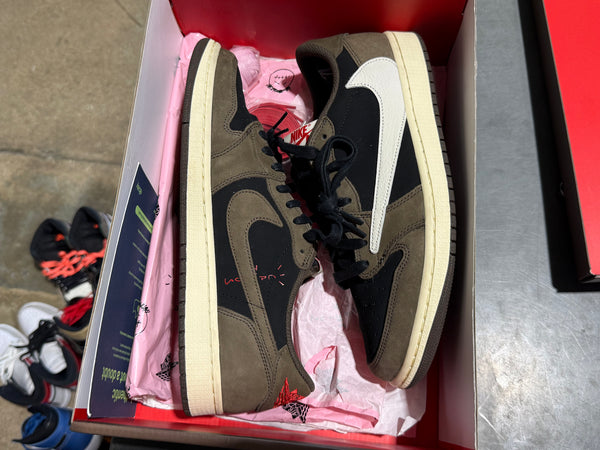 Air Jordan 1 Low OG SP T - Travis Scott/Mocha Size 11