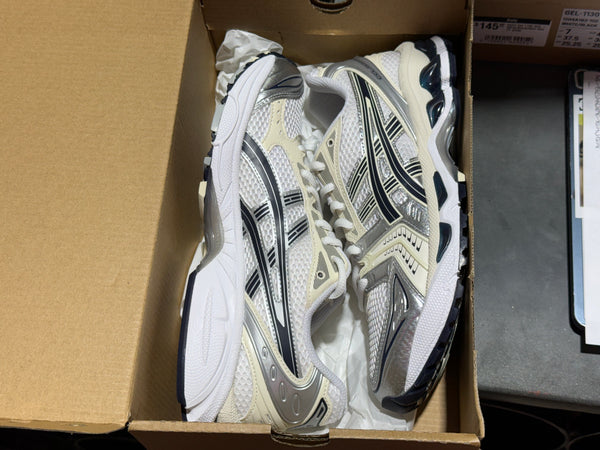 Asics Gel Kayano 14 - White/Midnight Size 6.5