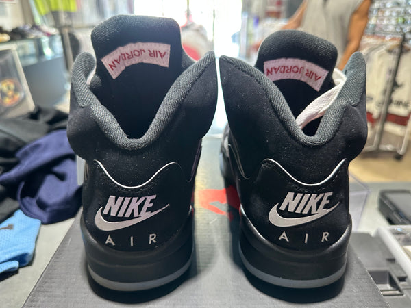 Air Jordan 5 Retro OG - Black Metallic Reimagined Size 7.5