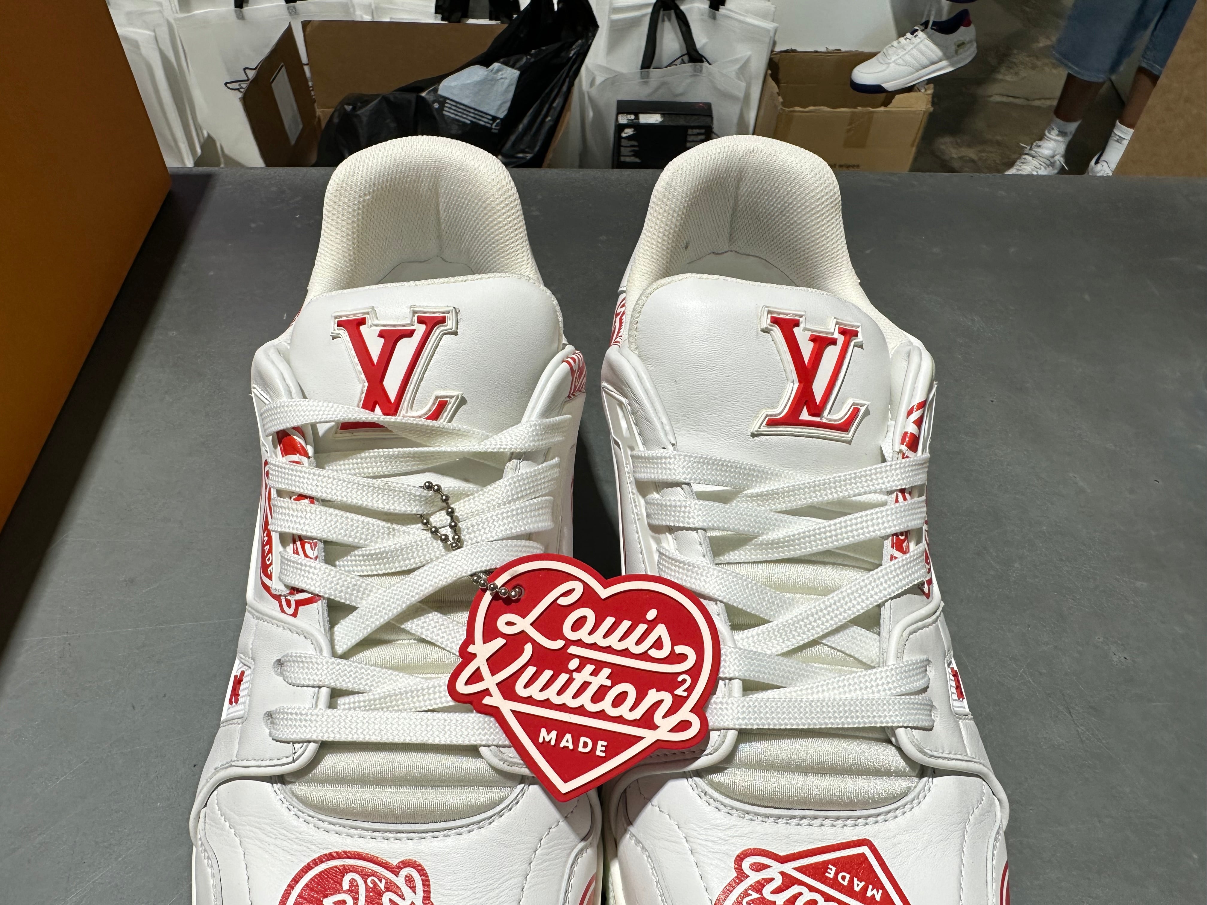 Louis Vuitton LV Trainer - Human Made/White Size 9.5LV/11US
