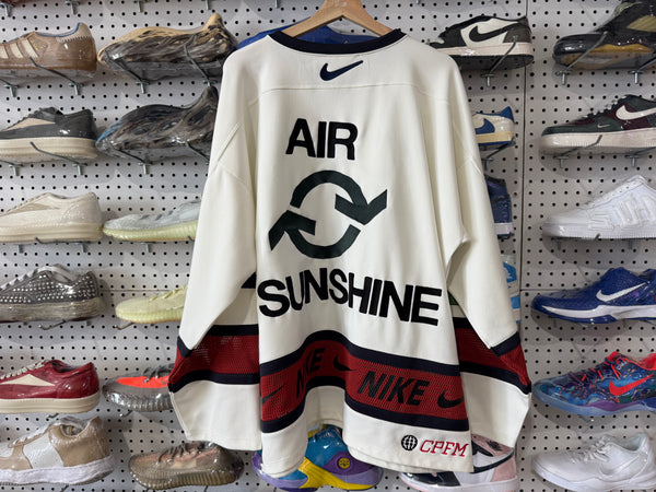 USED Nike x CPFM Hockey Jersey - White Size Large