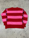 NEW Stray Rats x Marc Jacob The Grunge Sweater - Red/Pink Size Large