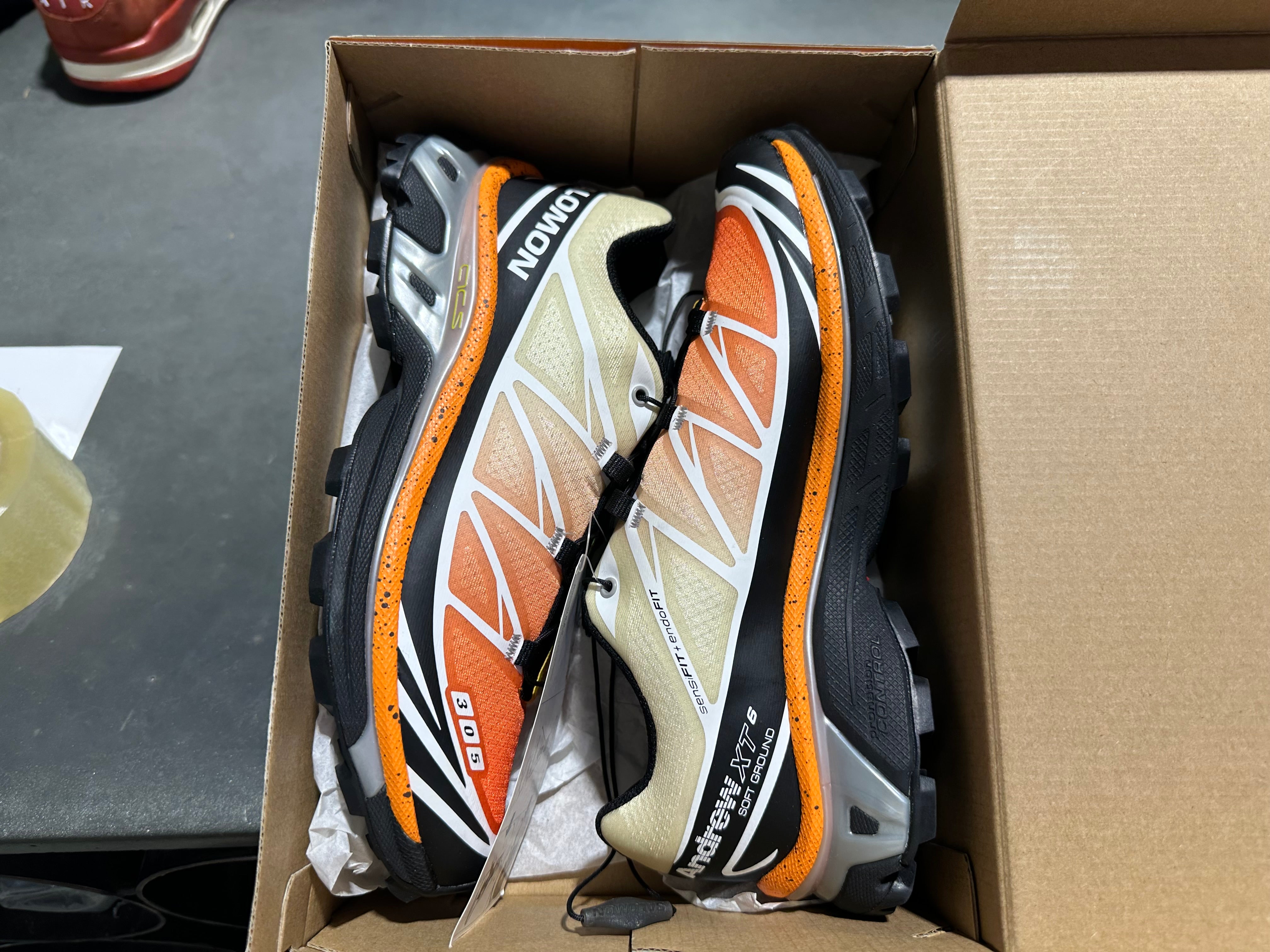Salomon XT-6 Andrew - Snow Crab Size 6.5