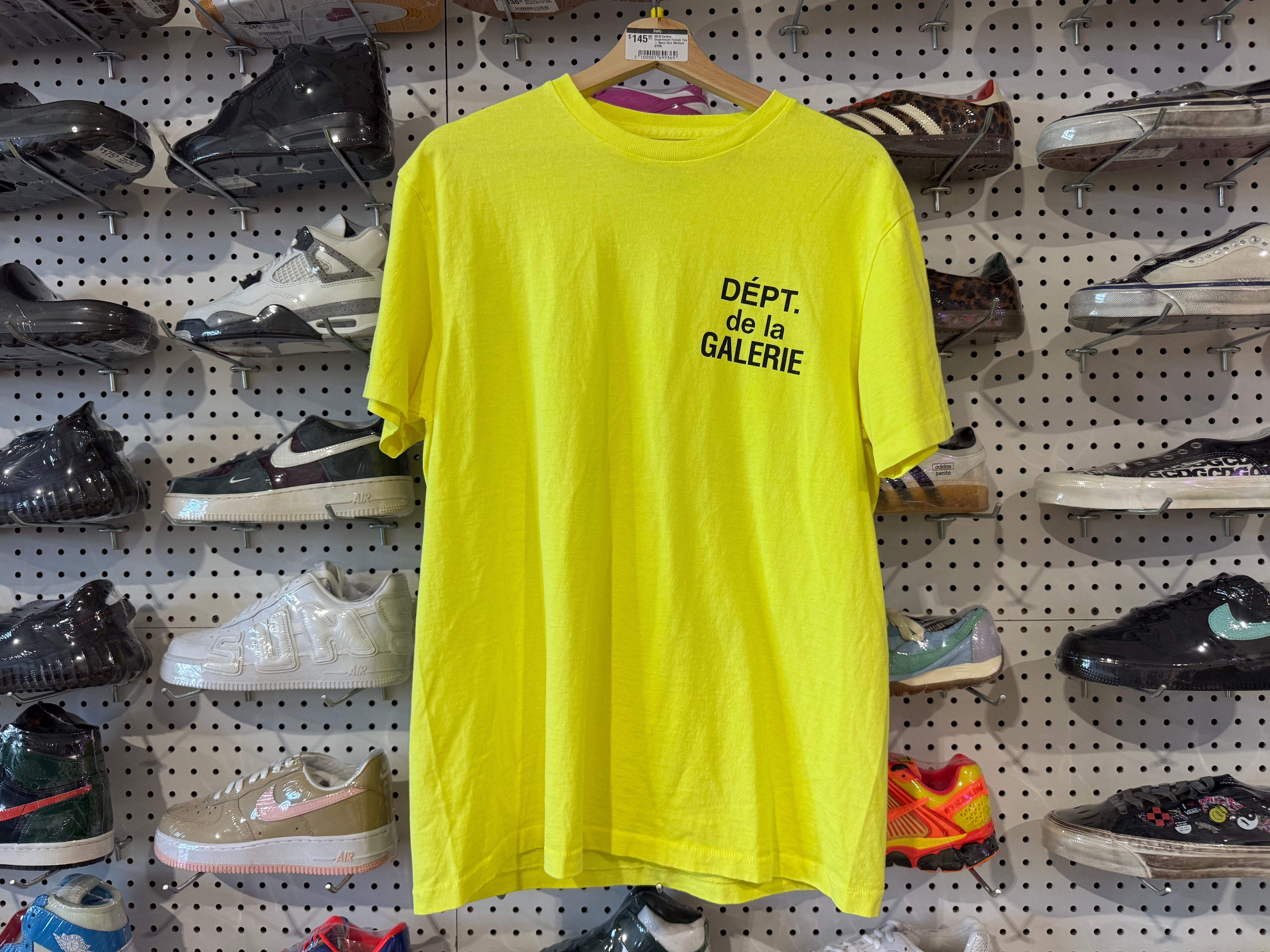 NEW Gallery Department French Tee - Neon Size Medium