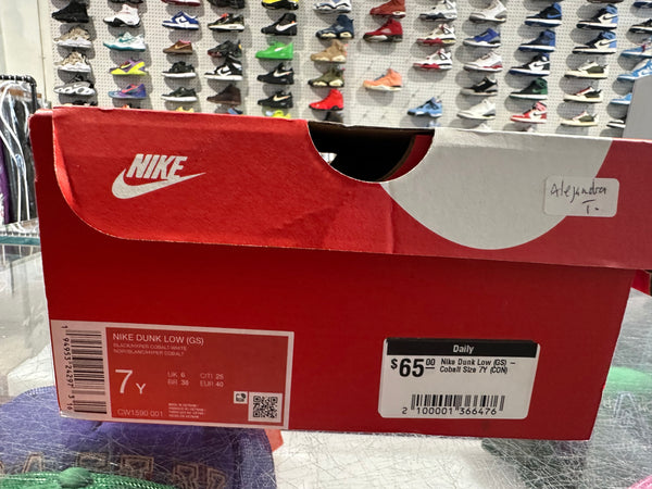 Nike Dunk Low (GS) - Cobalt Size 7Y