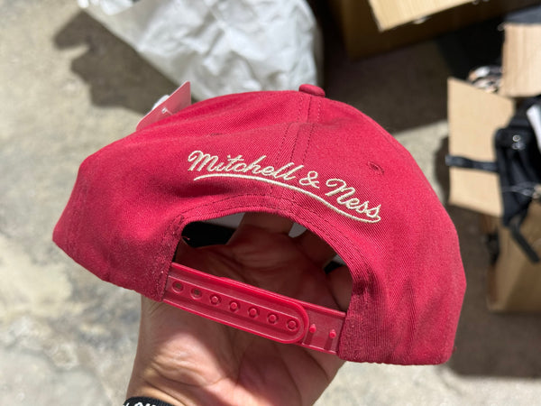 NEW Cactus Jack x M&N x FSU Snapback - Red