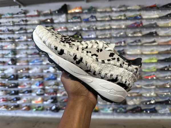 W Nike Air Footscape Woven PRM - White Cow Print Size