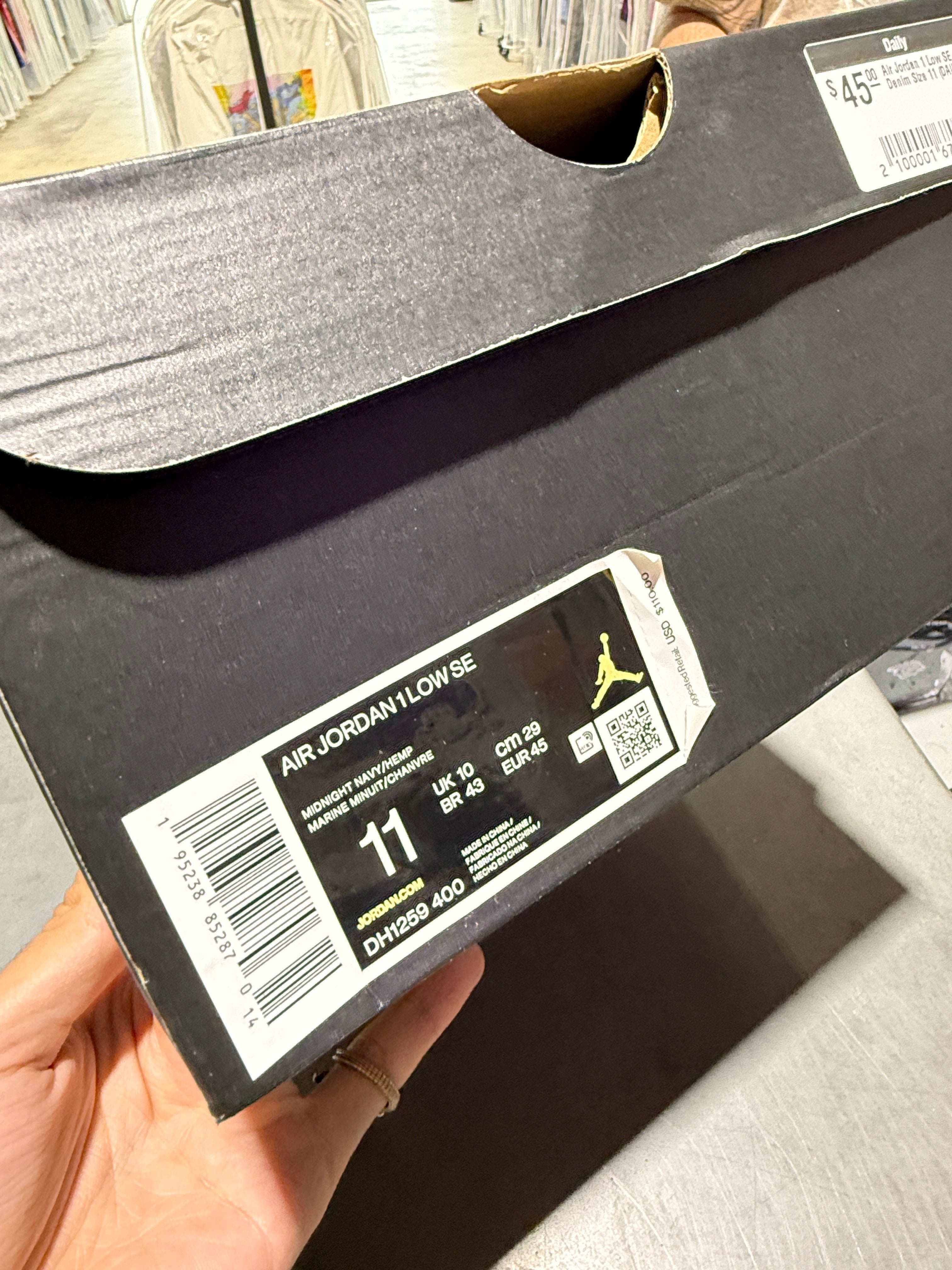Air Jordan 1 Low SE - Denim Size 11