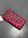 Clean 2009 Louis Vuitton Stephen Sprouce Graffiti Zippy Wallet - Pink