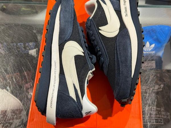 Nike LDWaffle / Sacai x Fragment - Blue Void Size 9.5