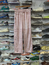 NEW Diesel Pants With Trompe L'oeil Denim Print - Pink Size 30-32