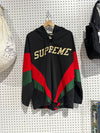 USED Supreme Hooded Hockey Jersey - Black Size Medium