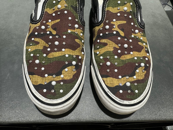 Vans LX Classic Slip On 99 - Camo Size 10.5