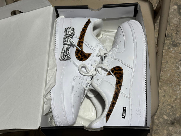 Nike Air Force 1 Low Supreme x GOODENOUGH - White Size 11.5