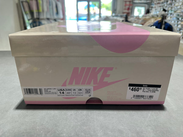 Air Jordan 1 Low OG SP - Travis Scott/Shy Pink Size 14